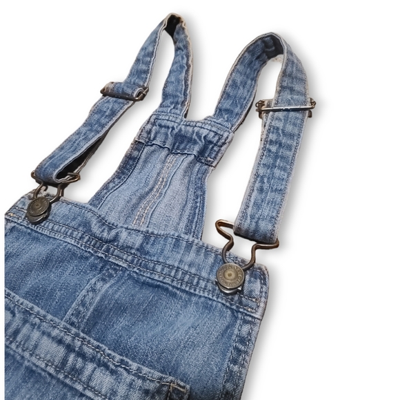 Old Navy Denim Bib Overalls Pants & Jumpsuit Medium Wash - Picture 5 of 11